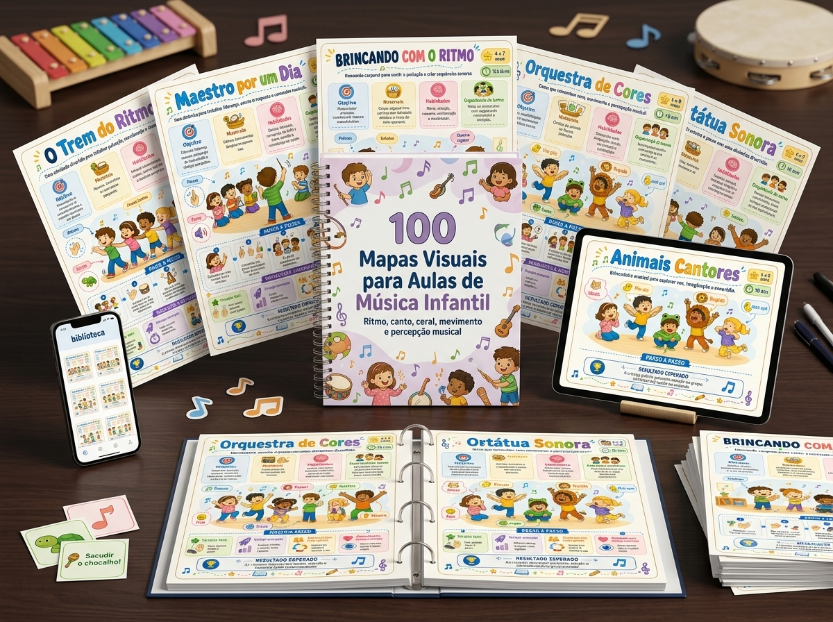 Kit completo com +150 mapas visuais e os 5 bônus